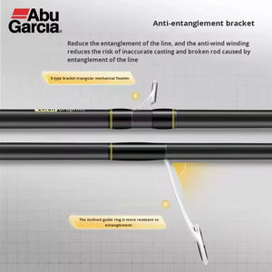 Caña de Pescar de Fibra de Carbono Abu <span class=keywords><strong>Garcia</strong></span> con Mango de EVA, Acción Rápida, para Pesca con Señuelos, 1.83m-2.43m, para Pesca en <span class=keywords><strong>Agua</strong></span> Dulce y Salada - Product Image 3