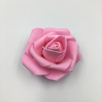 20 couleurs de fleurs artificielles en mousse DIY Saint Valentin mariage fleur artisanat accessoires 7CM Mini fausse tête de rose