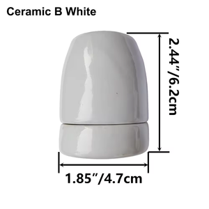 <span class=keywords><strong>Support</strong></span> mural en céramique et métal E27 pour chauffage d'animaux de compagnie, <span class=keywords><strong>lampe</strong></span> <span class=keywords><strong>UVB</strong></span>, <span class=keywords><strong>support</strong></span> de câble pour reptiles et amphibiens - Product Image 5