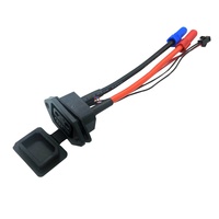 2 + 6 Pin Port baterai Lithium dengan kabel 10AWG & XT150 Ideal untuk EV/menara dudukan kabel baterai
