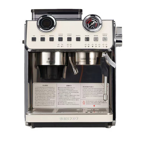 Nueva Máquina de Espresso Italiana Comercial de 2200W con Bomba Integrada, Caldera Doble, Acero Inoxidable, 20 Bares, de un Toque, BSD-905 Comercial - Product Image 1