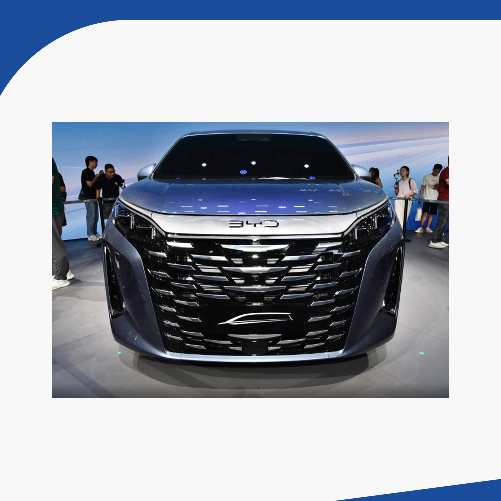 Новая модель BYD Xia, большой 7-местный MPV-разъем, гибридные дешевые электрические и топливные автомобили