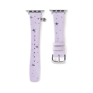 Upro Factory RTS Denim Canvas Watch Band with Cute Star Charm Korean Style Fashion Strap for apple Watch iWatch Series - Product Image 6