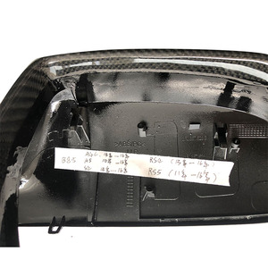 Cubiertas de espejo lateral de fibra de carbono, cubierta de espejo retrovisor con <span class=keywords><strong>ALC</strong></span> para Audi B8.5 A4L A5 S4 RS4 RS5 - Product Image 6