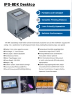 Impresora de Inyección de Tinta Portátil de Escritorio para Etiquetas de Productos Pequeños, Bolsas, Cajas y Codificación para Minoristas