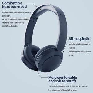 <b>Wireless</b> Over Ear Bluetooth Headphones Dynamic Driver Touch Control Sports Use Type C Charging - Product Image 5