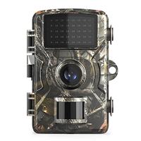 DH1 Wildlife Trail Caméra Vision nocturne Piège à animaux 1080P IR Chasse avec objectif grand angle IP66 Étanche