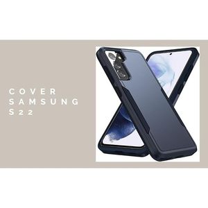 Elegante Custodia Rigida Blu SC ECOMMERCE per S22 A53 7 Plus - Protezione Interna a Nido d'Ape Resistente Prodotta negli USA - Product Image 4