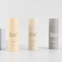 Pcr Airless Pompe Bouteille Personnalisation Logo Cosmétique Bouteille En Plastique De Luxe Soins De La Peau Emballage Personnalisé Sérigraphie PET CN;SHG