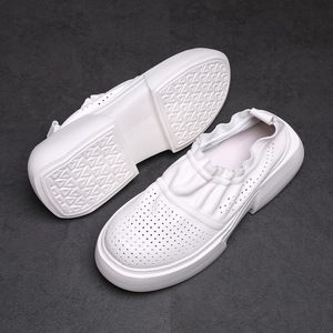 Zapatos de Hombre de Talla Grande, Nuevo Estilo, Suela Plana, Decoración Metálica, Zapatos de Cuero Estilo Ejecutivo - Product Image 3