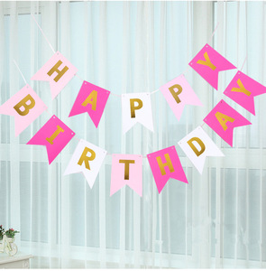 <strong>Happy</strong> <strong>Birthday</strong> Letter <strong>Banner</strong> Paper Bunting Garland Baby Shower Kids <strong>Birthday</strong> Decoration Supplies Party <strong>Banners</strong>