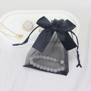 Sacs à cordon en organza colorés populaires en gros pour l'emballage de bijoux - Product Image 6