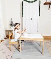 Tapis de jeu pour bébé avec carte des animaux de qualité supérieure pour l'activité des nourrissons