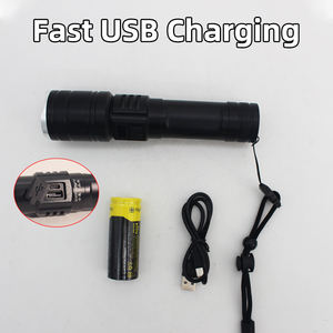 Lampe <span class=keywords><strong>torche</strong></span> LED super lumineuse rechargeable Type-C, charge rapide, mini lampe <span class=keywords><strong>torche</strong></span> portable, étanche IPX7, modes haute/moyenne/basse - Product Image 5