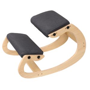 <span class=keywords><strong>Chaise</strong></span> ergonomique réglable en bois pour <span class=keywords><strong>posture</strong></span> droite <span class=keywords><strong>Yoga</strong></span> Rocking Kneeling Chair - Product Image 1