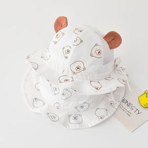 Chapeau de pêcheur d'été élégant pour bébés et jeunes enfants Chapeau de soleil fin et confortable pour bébé garçon et fille <span class=keywords><strong>Protection</strong></span> solaire - Product Image 2