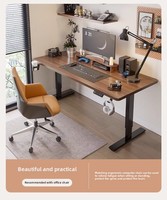 Bureau debout électrique ergonomique Design moderne avec nouvelle table élévatrice motorisée à hauteur réglable Table de bureau extensible