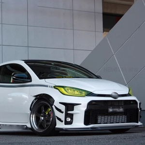 Accesorios para Divisor de Parachoques de Automóvil, Alerón Delantero de Fibra de Carbono para <span class=keywords><strong>Toyota</strong></span> <span class=keywords><strong>YARIS</strong></span> GR GXPA16 - Product Image 2