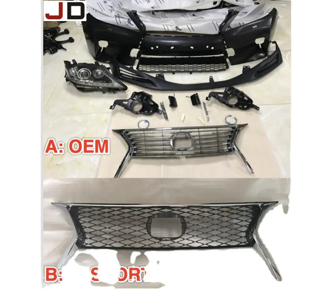 JD 자동 범퍼 키트 바디 키트 업그레이드 키트 LEXUS RX RX350 2012 2015