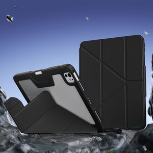 Kenke nuevo Origami Y Fold a prueba de golpes TPU funda protectora derecha portalápices Auto Sleep Wake iPad funda para iPad 10th 10,9 pulgadas - Product Image 1