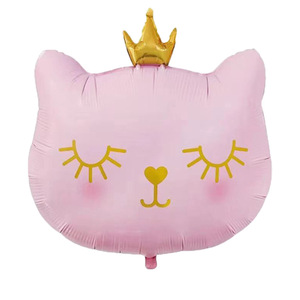 Ballon en aluminium chat <span class=keywords><strong>princesse</strong></span> mignon en promotion, décoration de fête à l'hélium pour <span class=keywords><strong>anniversaire</strong></span> de filles et baby shower - Product Image 3