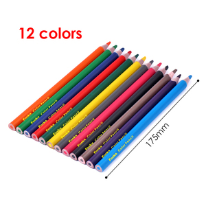 Matite Foska Jumbo Senza Legno a 12 Colori per Bambini e <span class=keywords><strong>Principianti</strong></span>, Scrittura Fluida - Product Image 2