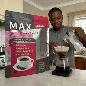 Poudre de café instantané minceur à base de plantes L-carnitine, produit détoxifiant corporel <span class=keywords><strong>en</strong></span> 10 jours, café minceur L-glutathion <span class=keywords><strong>pour</strong></span> la perte de poids - Product Image 2