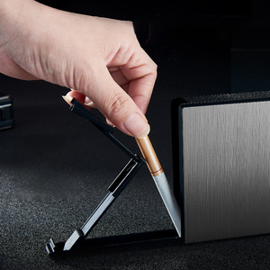 Allume-cigare électrique classique HD, étui à cigarettes logo <span class=keywords><strong>personnalisé</strong></span> emballage en papier briquet étui à cigarettes 2 en 1 vente en gros ciga - Product Image 4