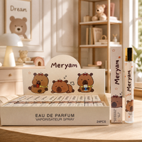 Profumo Cream Ivory per Lei e Lui, Spray EDP con Tappo Nero, Confezione Espositiva, per Caffetterie, Hotel, Crociere, Picnic, Lunga Durata