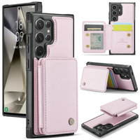 Jeehood Factory pour Samsung S24 S23 Ultra S22 S21 S20 Case RFID Wallet Card Holder Amovible pour Samsung S24 ultra Flip Cover