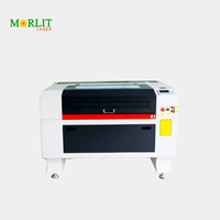 Máquina de Corte y Grabado Láser de CO2 de 60W-130W para Madera, Acrílico, Plexiglás, Contrachapado, MDF, Papel, Goma, Cristal, Refrigerada por Agua, DST