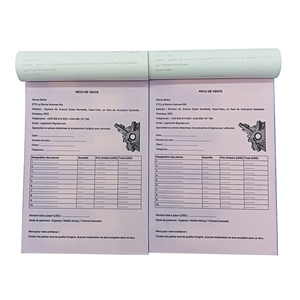 Formulaires d'<span class=keywords><strong>estimation</strong></span> de bons de travail autocopiants en 3 parties Livre de factures d'entrepreneur Livre de reçus de factures NCR Carnet de commandes de vente autocopiantes - Product Image 2