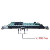 Papan Layanan GFGN Terbaru dengan 16 Pcs Modul GPON C+ sc Upc untuk Peralatan Serat Optik OLT C600/C650/C620