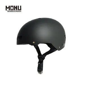 MONU Helm Bersepeda Luar Ruangan Baru 2022, Helm Skate Inline Skating Dapat Dilepas untuk Dewasa, Helm Skateboard