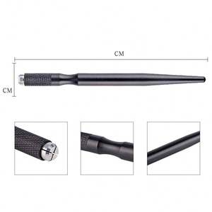 Pluma de cejas Microblading de etiqueta privada con Mango antideslizante <span class=keywords><strong>Tebori</strong></span> <span class=keywords><strong>Tattoo</strong></span> y herramienta de suministros de Microblading de características permanentes - Product Image 3