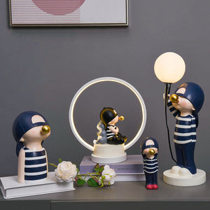 Belle Figurine en résine LED veilleuse pour bébé pépinière intérieur maison chambre hôtel éclairage décoration-pour enfants - Product Image 2