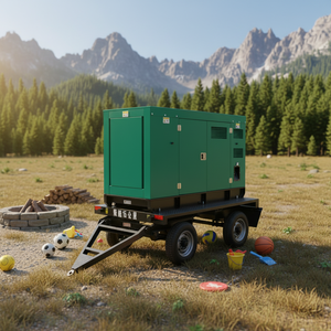 Generador Diésel Móvil Original HKT-400GF 20KVA 35KVA 75KVA 50Hz/60Hz Refrigerado por Agua 12V/24V Arranque Eléctrico Protección Contra Bajo Nivel de Aceite - Product Image 3