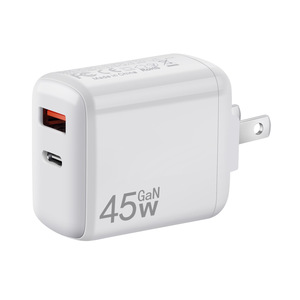 45W GaN Dual-Port Charger PD QC3.0 Fast <b>Charging</b> <b>Adapter</b> UK Standard Laptop Compatible - Product Image 2