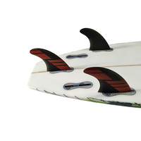 Ailerons de planche de surf personnalisés Double Tabs 2 G5 Tri Set de bonne qualité
