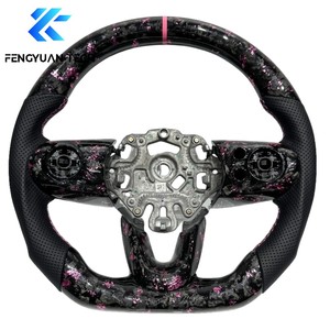 Volant en fibre de carbone forgé sur mesure pour Mini Cooper R56 R53 F54 F56 F57 F66 <span class=keywords><strong>Jcw</strong></span> s Lci2 Contryman <span class=keywords><strong>Clubman</strong></span> 2010 2014 2012 - Product Image 5