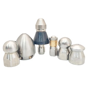 Buse de débouchage de tuyaux à haut débit 70L, 1/2 femelle, en acier inoxydable -001 - Product Image 1