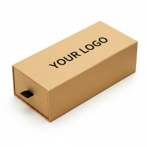 Boîtes en papier YZ, logo personnalisé, boîte à tiroir en carton, conçue pour l'emballage de parfum, emballage adapté aux produits de marque de parfum - Product Image 1