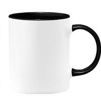 Mug à café en céramique écologique classique, logo personnalisé, 11 oz, promotion, usage domestique, meilleur cadeau pour papa, fête des pères et anniversaire
