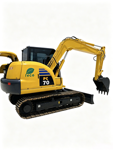 Excavatrice sur chenilles Komatsu PC70-8 d'occasion, provenant d'Anhui, en bon état, à bas prix, capacité importante, prix abordable, Komatsu d'origine japonaise - Product Image 1