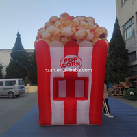 Stand à popcorn gonflable promotionnel personnalisé pour la publicité