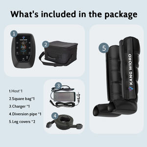 Stivali per Massaggio Gambe a Compressione d'Aria, Massaggiatore Plantare per Circolazione Sanguigna, Pressoterapia Linfatica - Product Image 5