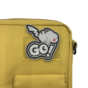 Patch PVC lumineux <span class=keywords><strong>Pikachu</strong></span> GO pour sac à dos, veste, sweat à capuche, sac, streetwear, accessoire de mode et de décoration - Product Image 4