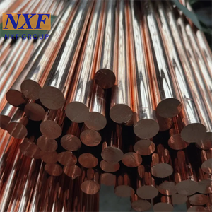 NXF UNS C11000/ CW004A/Cu-ETP (E-Cu, E-Cu58)/T2/Cu-ERHC/C101/C102 Diameter 1-1200mm Length 1-12m <strong>Copper</strong> Round or Square Bar - Product Image 1