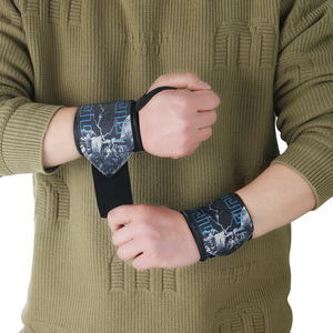 Logotipo personalizado <span class=keywords><strong>Anime</strong></span> Berserk ajustable gimnasio Fitness Powerlift pulsera entrenamiento soporte entrenamiento levantamiento de pesas <span class=keywords><strong>muñequeras</strong></span> - Product Image 4