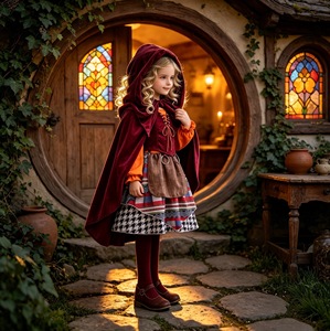 Costume Hocus 2 pour filles, déguisement d'Halloween, robe de sorcière Winifred des sœurs Sanderson, tenue de fête de carnaval pour enfants - Product Image 2
